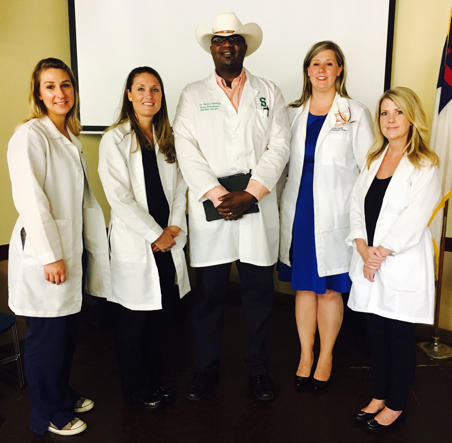 Students Volunteer Provide Health Screens Inside South University