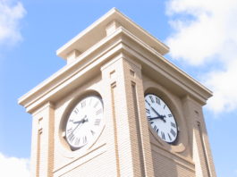 Virginia Beach Pinning Clock Tower