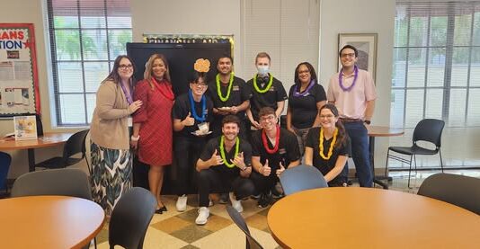 West Palm Beach Luau with Leadership